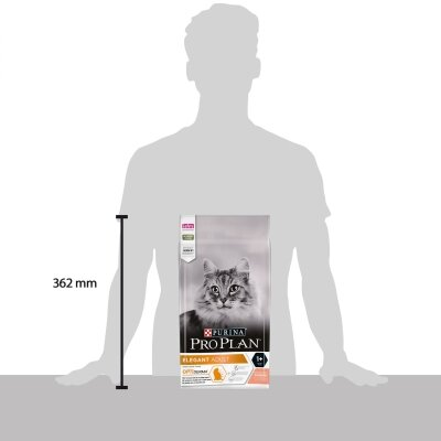 Корм сухий для котів Purina Pro Plan Elegant Adult 1+ з лососем, 1,5 кг