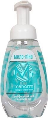 Манорм Маносепт мило-піна антисеп. д/рук по 300 мл у флак. з доз. пристр.