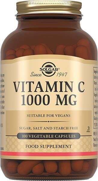 Вітамін С Solgar Vitamin C 1000 мг вег. капсули №100