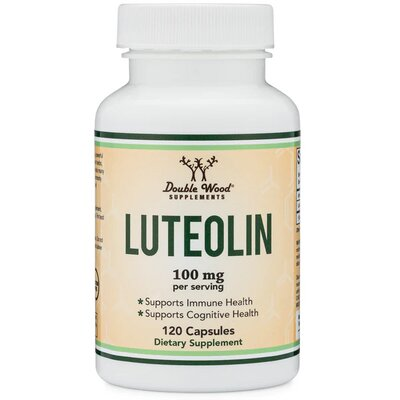 Лютеолін Double Wood Luteolin 100 мг, 120 капсул