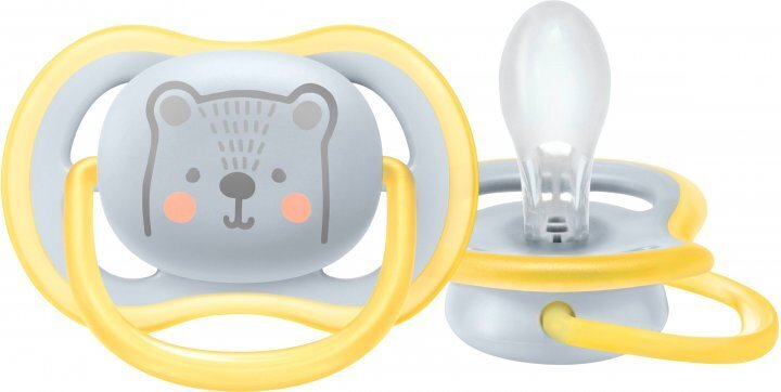 Пустушка силіконова Philips Avent Ultra Air SCF086/76, 6-18 місяців, 1 шт