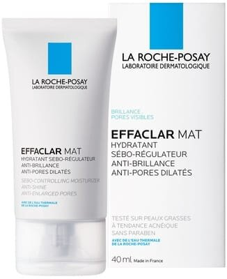 Засіб для обличчя La Roche-Posay Effaclar Mat зволожуючий себорегулюючий проти блиску і розширених пор, 40 мл