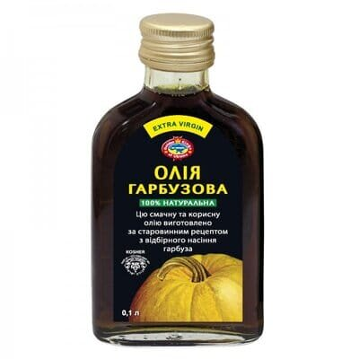 Олія гарбузова Golden Kings of Ukraine, 100 мл