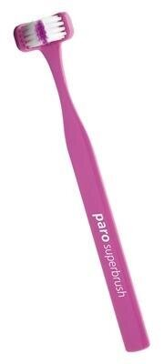 Зубна щітка Paro Swiss toothbrush superbrush тристороння