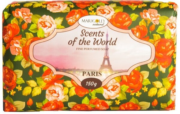 Мило тверде Marigold Natural Париж натуральне парфумоване, 150 г