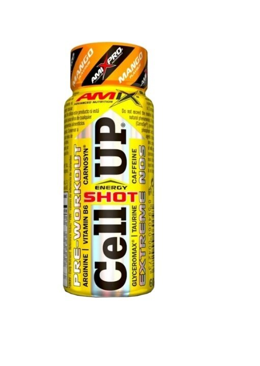 Передтренувальний комплекс Amix Nutrition CellUP Energy Shot манго, 60 мл