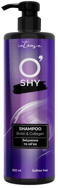 Шампунь для волосся O'Shy Intense Biotin & collagen, 500 мл