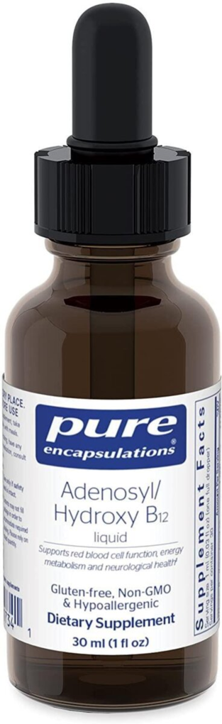 Вітамін B12 Pure Encapsulations Adenosyl/Hydroxy B12, 30 мл