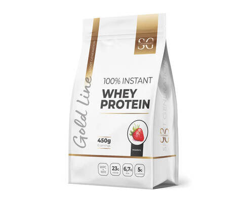 Протеїн Sport Generation Gold Premium 100% Instant Whey Protein (WPC+WPI) Strawberry, 450 г