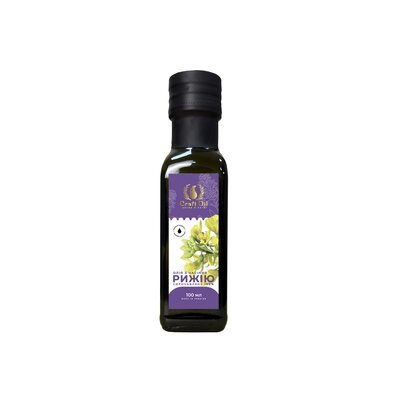 Олія рижієва Craft Oil холодного віджиму, 100 мл