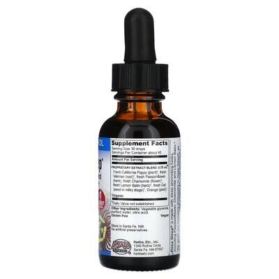 Здоровий сон Herbs Etc Deep Sleep без спирту, 30 мл
