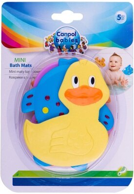 Підклад у ванну Canpol babies Кольоровий Океан міні, 80/003, 5 шт