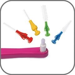 Зубна щітка Paro Swiss toothbrush M27L середньої жорсткості, з монопучковою насадкою