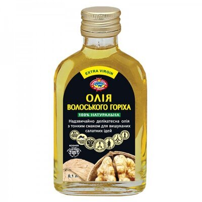 Олія волоського горіха Golden Kings of Ukraine, 100 мл