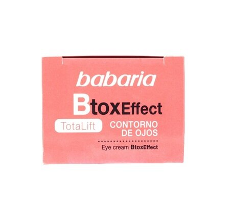 Крем для шкіри навколо очей Babaria BtoxEffect TotaLift з ефектом ботокса, ролик, 12 мл