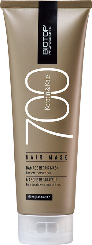 Маска для волосся Biotop 700 Keratin & Kale, 250 мл