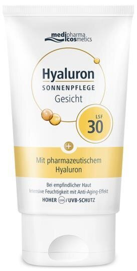 Крем для обличчя Hyaluron сонцезахисний з SPF30 антивіковий, 50 мл