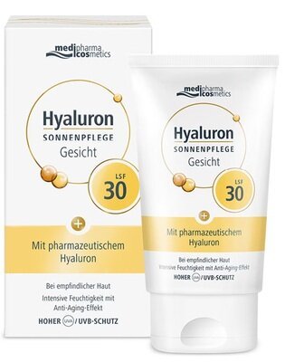 Крем для обличчя Hyaluron сонцезахисний з SPF30 антивіковий, 50 мл