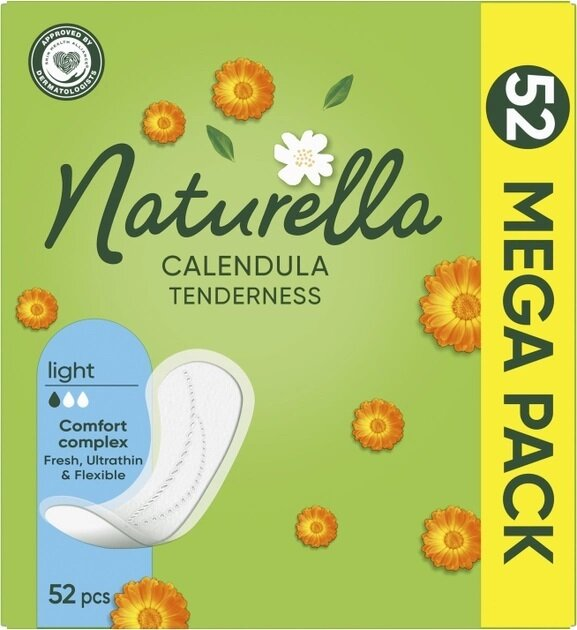 Прокладки щоденні Naturella Calendula Tenderness Light, 52 шт