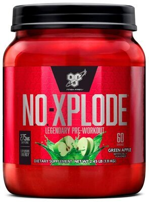 Передтренувальний комплекс BSN N.O. XPLODE Pre Workout Igniter, зелене яблуко, 60 порцій 1,11 кг