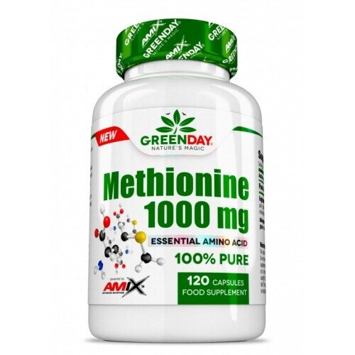 Метіонін Amix Nutrition GreenDay Methionine, 120 капсул