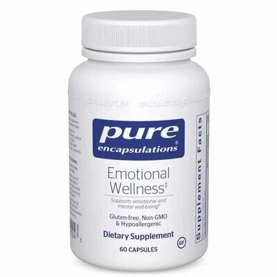 Емоційне здоров'я Pure Encapsulations Emotional Wellness, 60 капсул
