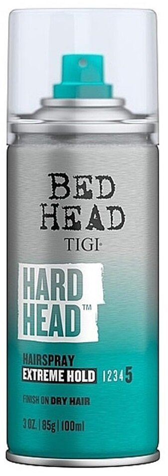 Лак для волосся Tigi Bed Head Hard Head екстримальної фіксації, 100 мл