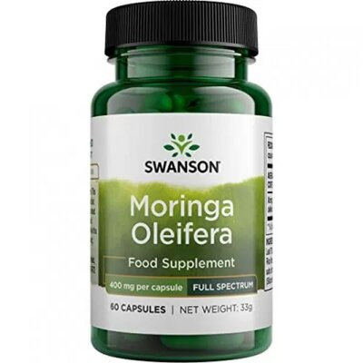 Морінга Swanson Moringa Oleifera капсули по 400 мг №60