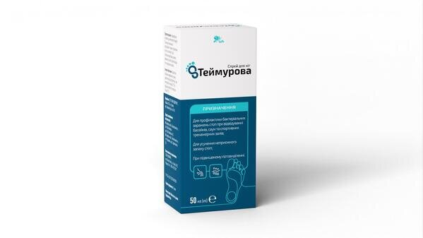 Теймурова спрей для ніг по 50 мл у фл. Ronpharm