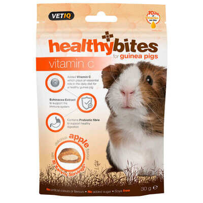 Ласощі для морських свинок VetIQ Healthy Bites з вітаміном C , 30 г