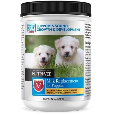 Замінник молока для цуценят Nutri-Vet Milk Replacement for Puppies, 340 г