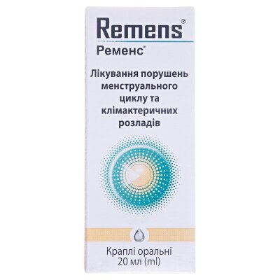 Ременс краплі ор. по 20 мл у флак.-крап.