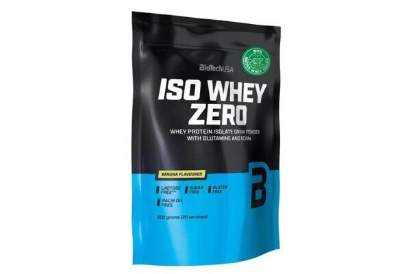 Протеїн Biotech Iso Whey Zero Lactose Free banana, 500 г