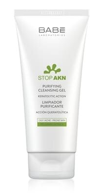 Гель для вмивання Babe Laboratorios Stop Akn очищуючий для жирної та проблемної шкіри, 100 мл