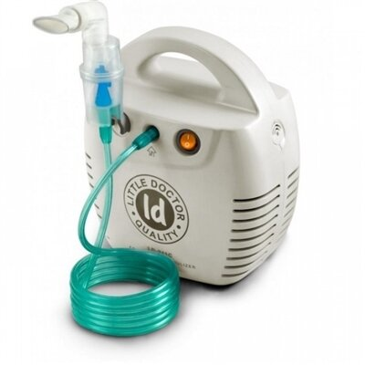 Інгалятор (небулайзер) Little Doctor LD-211С компресорний білого кольору