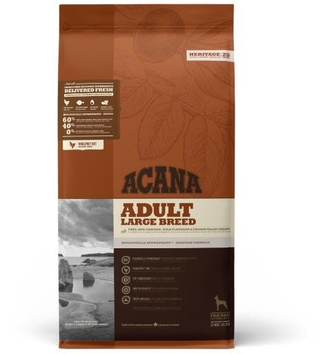 Корм сухий для собак великих порід ACANA Adult Large Breed, 17 кг
