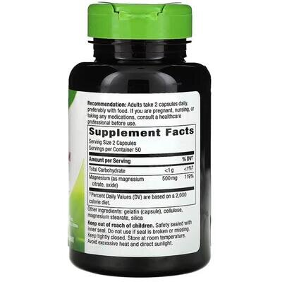Магнієвий комплекс Nature's Way Magnesium Complex, 100 капсул