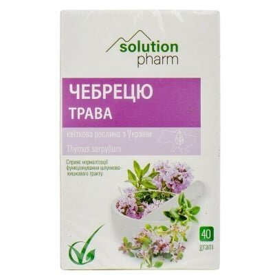 Чабреця трава Solution Pharm по 40 г у пач.