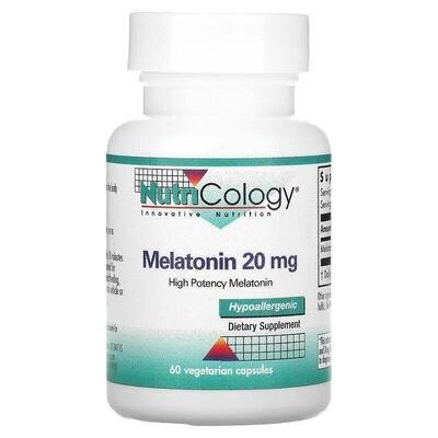 Мелатонін Nutricology Melatonin капсули по 20 мг №60