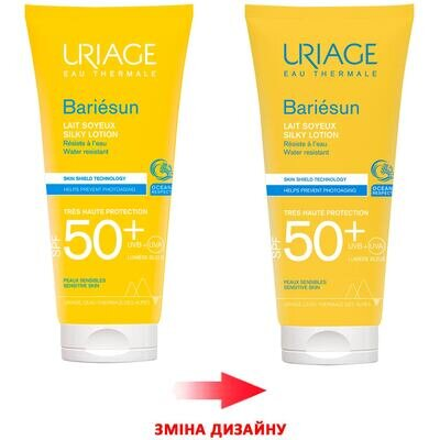 Молочко сонцезахисне Uriage Bariesun для тіла, SPF 50+, 100 мл