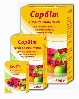 Сорбіт харчовий порошок по 100 г в пач.