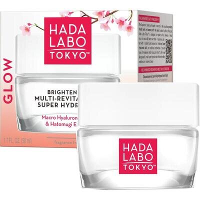 Крем для обличчя Hada Labo Tokyo Glow зволожуючий для сяяння шкіри, 50 мл