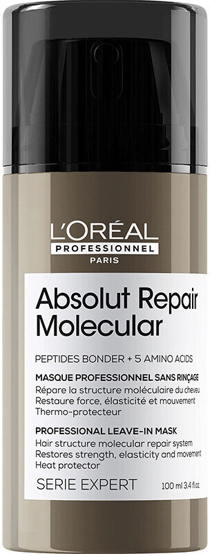 Маска L’Oreal Professionnel Absolut Repair Molecular Leave-In Mask для молекулярного відновлення структури волосся, 100 мл