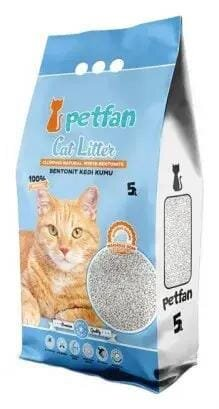 Наповнювач для котячого туалету Petfan Marseille Soap бентонітовий із ароматом марсельського мила, 5 л