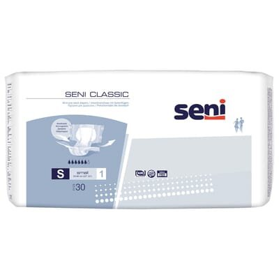 Підгузки для дорослих Seni Classic small, розмір 1, 30 штук