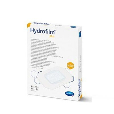 Пов'язка плівкова Hydrofilm Plus прозора з абсорбуючою подушечкою, 10 см х 20 см