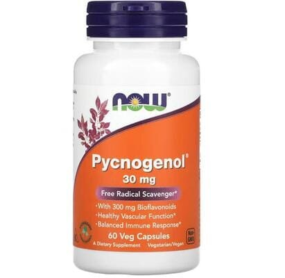 Пікногенол NOW Pycnogenol 30 мг вег. капсули №60