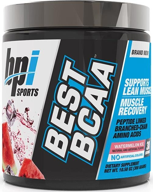 Амінокислоти BPI Sports Best BCAA кавуновий лід, 300 г