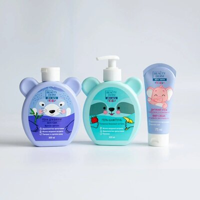 Крем дитячий Beauty Derm Kids універсальний з пребіотиком та вітамінами А, Е, 75 мл