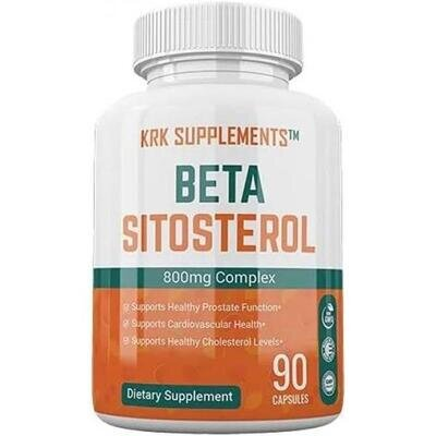 Бета-сітостерол KRK Supplements Beta Sitosterol 800 мг, 90 капсул